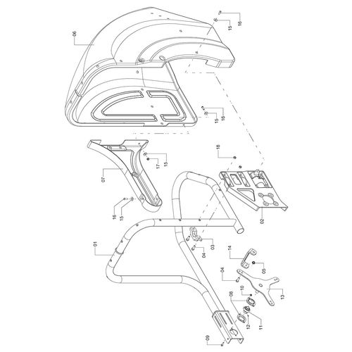 MÓDULO ABRE-LINHAS ESQUERDO 1219222 (CONJUNTO COMPLETO) MÓDULO ABRE-LINHAS ESQUERDO 1219222 (CONJUNTO COMPLETO)
