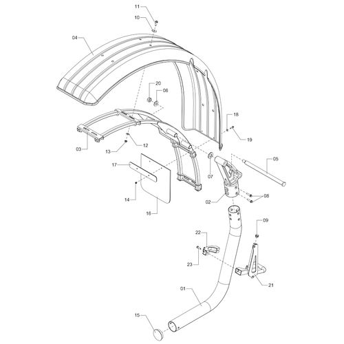 MÓDULO PARA-LAMA DIREITO 1219231 (CONJUNTO COMPLETO) MÓDULO PARA-LAMA DIREITO 1219231 (CONJUNTO COMPLETO)