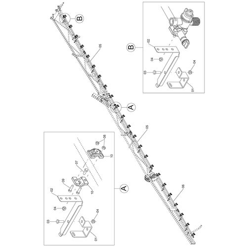 CONJ RAMAL BARRA ESQ. 18M 350 AGD - 1219550 - VERSÃO - SAP-2018/11-01-0