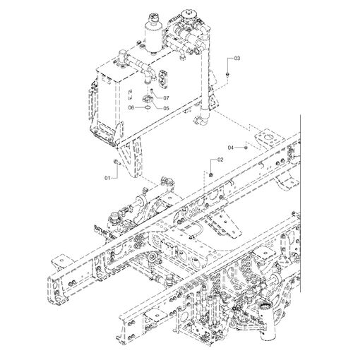 ELEMENTO LIGAÇÃO RESERVATÓRIO HIDRAÚLICO 1219889 (CONJUNTO COMPLETO) ELEMENTO LIGAÇÃO RESERVATÓRIO HIDRAÚLICO 1219889 (CONJUNTO COMPLETO)