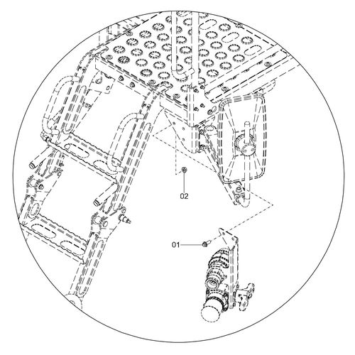 ELEMENTO LIGAÇÃO  3PARAF M10X25 + PORCAS 1219944 (CONJUNTO COMPLETO) ELEMENTO LIGAÇÃO  3PARAF M10X25 + PORCAS 1219944 (CONJUNTO COMPLETO)