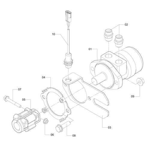 MOTOR HIDR TRANSPORTADOR TRANSV SENSOR - 1220089 - VERSÃO - SAP-2014/8-  -0