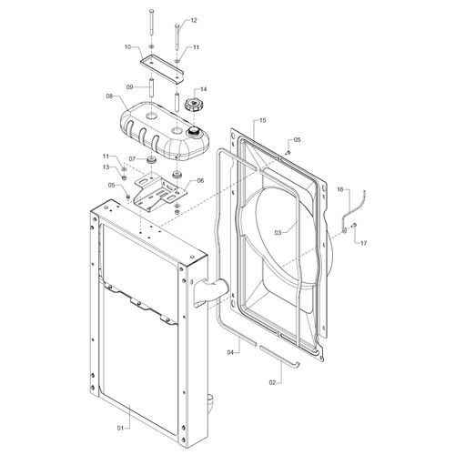 CONJUNTO DOS RADIADORES 1221637 (CONJUNTO COMPLETO) CONJUNTO DOS RADIADORES 1221637 (CONJUNTO COMPLETO)