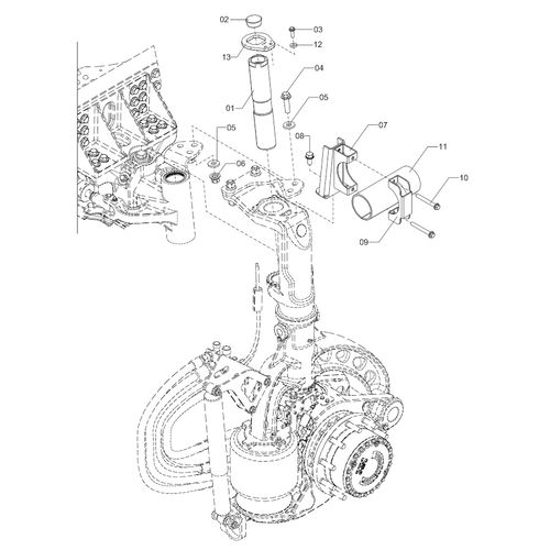 ELEMENTO LIGAÇÃO SUSPENSÃO TRASEIRA 04 1221781 (CONJUNTO COMPLETO) ELEMENTO LIGAÇÃO SUSPENSÃO TRASEIRA 04 1221781 (CONJUNTO COMPLETO)