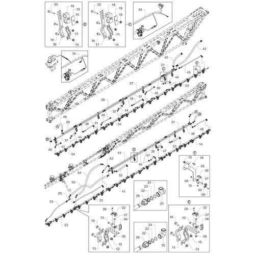 MÓDULO BARRA 32/350 ESQ - MY 2015 1222474 (CONJUNTO COMPLETO) MÓDULO BARRA 32/350 ESQ - MY 2015 1222474 (CONJUNTO COMPLETO)