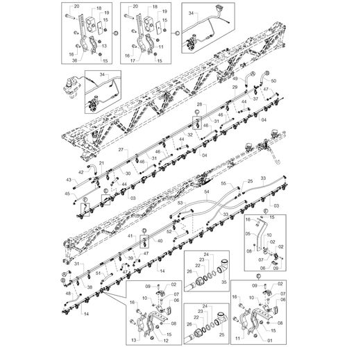 MÓDULO BARRA 32/350  DIR -  MY 2015 1222528 (CONJUNTO COMPLETO) MÓDULO BARRA 32/350  DIR -  MY 2015 1222528 (CONJUNTO COMPLETO)