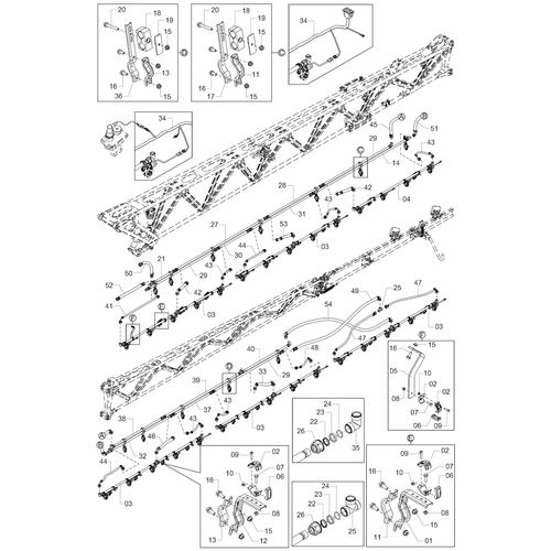 MÓDULO BARRA DIR 32/500 - MY 2015 1223420 (CONJUNTO COMPLETO) MÓDULO BARRA DIR 32/500 - MY 2015 1223420 (CONJUNTO COMPLETO)