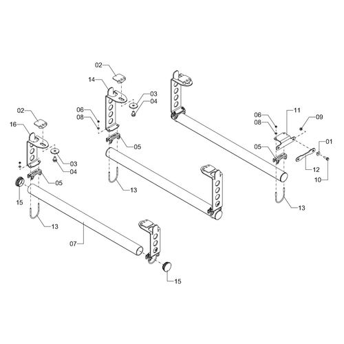 Módulo proteção inferior chassi UP 4530 1226344 (CONJUNTO COMPLETO) Módulo proteção inferior chassi UP 4530 1226344 (CONJUNTO COMPLETO)