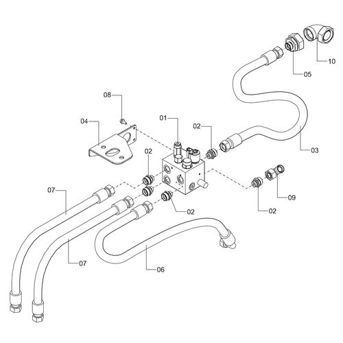 MONTAGEM HIDRÁULICA DA BOMBA CENTRÍFUGA 1230289 (CONJUNTO COMPLETO) MONTAGEM HIDRÁULICA DA BOMBA CENTRÍFUGA 1230289 (CONJUNTO COMPLETO)