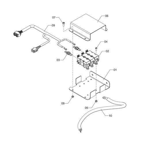 CAIXA DE FUSIVEIS 1231914 (CONJUNTO COMPLETO) CAIXA DE FUSIVEIS 1231914 (CONJUNTO COMPLETO)