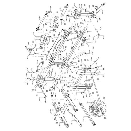 MÓDULO QUADRO 1232259 (CONJUNTO COMPLETO)
