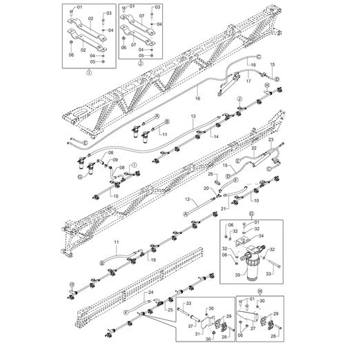 Módulo barra dir 30m-500 descent 1232929 (CONJUNTO COMPLETO) Módulo barra dir 30m-500 descent 1232929 (CONJUNTO COMPLETO)