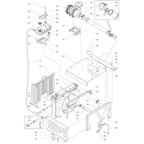 RADIADOR E CAPO COMPLETO - 1233638 - VERSÃO - SAP-2017/3-  -0