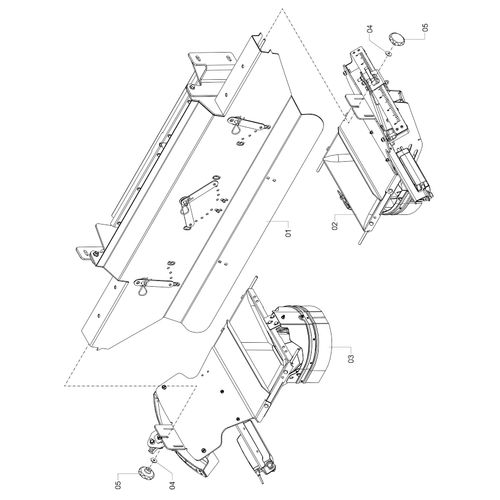 MODULO CAÇAMBA 5000L 1234100 (CONJUNTO COMPLETO) MODULO CAÇAMBA 5000L 1234100 (CONJUNTO COMPLETO)