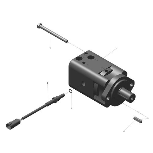 MOTOR HIDRÁULICO ORBITAL - ELET 1234467 (CONJUNTO COMPLETO) MOTOR HIDRÁULICO ORBITAL - ELET 1234467 (CONJUNTO COMPLETO)