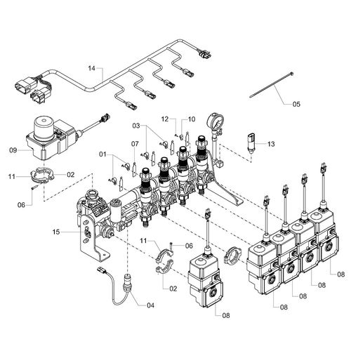 COMANDO MF-2000 EL ELETR 4 SEÇÕES COMPL - 1234675 - VERSÃO - SAP-2017/3-  -0