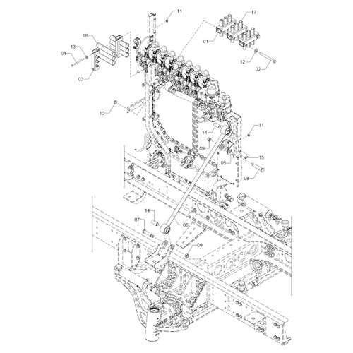 ELEMENTO DE MONTAGEM DO COMANDO - 1236343 - VERSÃO - 2016/10-  -0