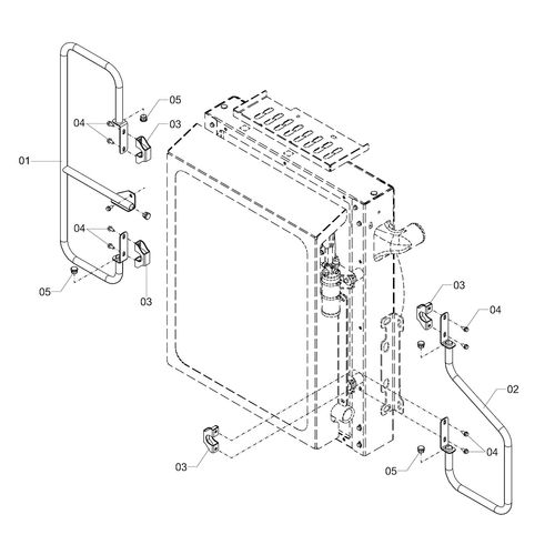 CONJUNTO GUARDA CORPO - 1236533 - VERSÃO - 2016/11-  -0