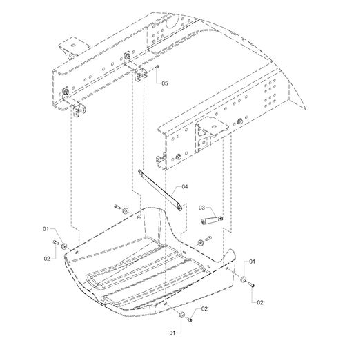ELEMENTO LIGAÇAO CARENAGEM INFERIOR 1237111 (CONJUNTO COMPLETO) ELEMENTO LIGAÇAO CARENAGEM INFERIOR 1237111 (CONJUNTO COMPLETO)