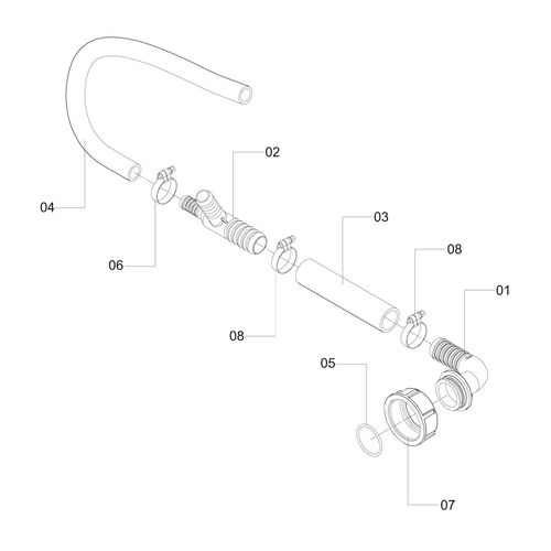 CONJ MANG VÁLVULA 5 VIAS AO EJETOR 1237220 (CONJUNTO COMPLETO) CONJ MANG VÁLVULA 5 VIAS AO EJETOR 1237220 (CONJUNTO COMPLETO)