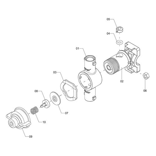 Porta-bicos bijet antigotejo - ISO 1238095 (CONJUNTO COMPLETO) Porta-bicos bijet antigotejo - ISO 1238095 (CONJUNTO COMPLETO)