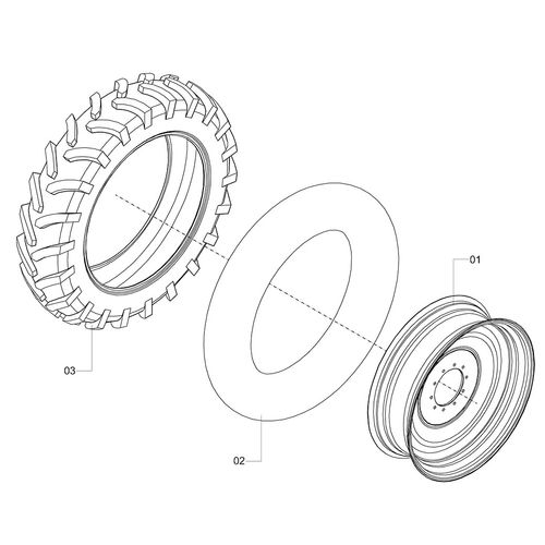 MÓDULO PNEU 13.6/38 - DIREITO 1238944 (CONJUNTO COMPLETO) MÓDULO PNEU 13.6/38 - DIREITO 1238944 (CONJUNTO COMPLETO)