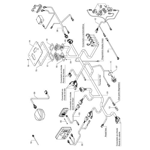 Módulo cabine piloto hidr apj - 3030 - 1239446 - VERSÃO - SAP-2018/3-E -0