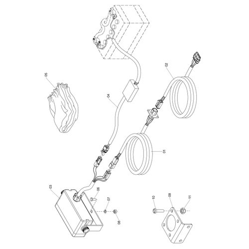 CAIXA ACESSORIOS J400/600 EL 1239482 (CONJUNTO COMPLETO) CAIXA ACESSORIOS J400/600 EL 1239482 (CONJUNTO COMPLETO)