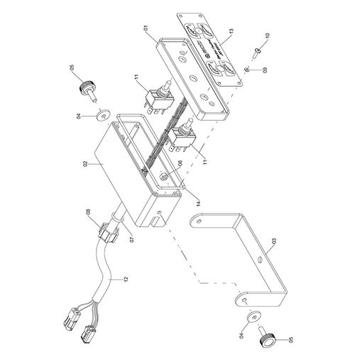 PAINEL DE COMANDO J400 1239495 (CONJUNTO COMPLETO) PAINEL DE COMANDO J400 1239495 (CONJUNTO COMPLETO)