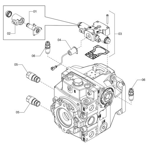 BOMBA HIDRÁULICA H1-147 1239657 (CONJUNTO COMPLETO) BOMBA HIDRÁULICA H1-147 1239657 (CONJUNTO COMPLETO)