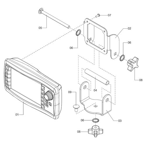 CONJUNTO DISPLAY OPUS A6 - UNIPORT 4530 1239843 (CONJUNTO COMPLETO) CONJUNTO DISPLAY OPUS A6 - UNIPORT 4530 1239843 (CONJUNTO COMPLETO)