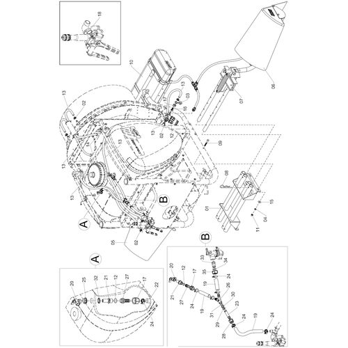 Conjunto de aplicação - A-400/PH 1239994 (CONJUNTO COMPLETO) Conjunto de aplicação - A-400/PH 1239994 (CONJUNTO COMPLETO)