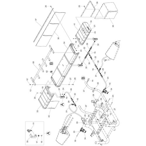 CONJUNTO DE APLICAÇÃO TRASEIRA 1240053 (CONJUNTO COMPLETO) CONJUNTO DE APLICAÇÃO TRASEIRA 1240053 (CONJUNTO COMPLETO)