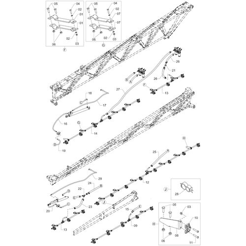 Módulo barra esq 28m-500 ISO descent 1240148 (CONJUNTO COMPLETO) Módulo barra esq 28m-500 ISO descent 1240148 (CONJUNTO COMPLETO)