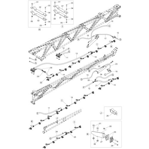 Módulo barra dir 28m-500 ISO descent 1240150 (CONJUNTO COMPLETO) Módulo barra dir 28m-500 ISO descent 1240150 (CONJUNTO COMPLETO)
