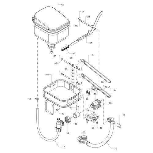 MÓDULO INCORPORADOR DE DEFENSIVOS 1241363 (CONJUNTO COMPLETO) MÓDULO INCORPORADOR DE DEFENSIVOS 1241363 (CONJUNTO COMPLETO)