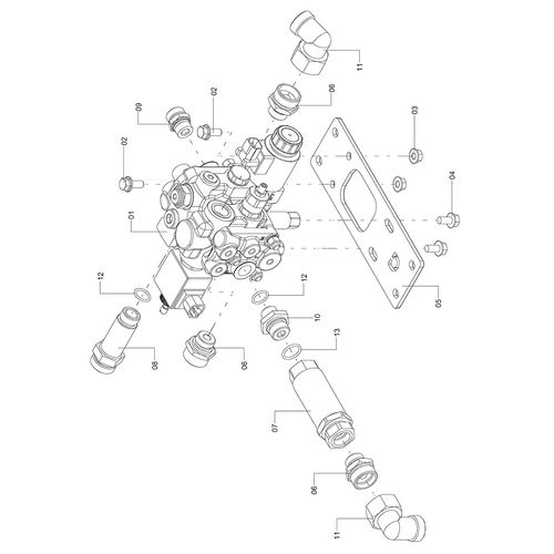Conj. hidráulico - bomba JP e centrífuga 1241394 (CONJUNTO COMPLETO) Conj. hidráulico - bomba JP e centrífuga 1241394 (CONJUNTO COMPLETO)