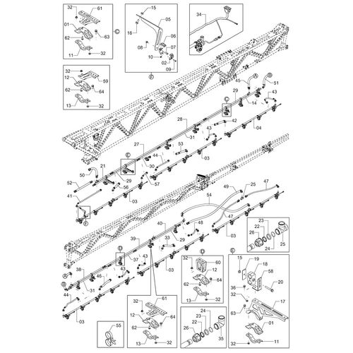 MÓDULO BARRA DIR 32/500 - MY 2017 1241639 (CONJUNTO COMPLETO) MÓDULO BARRA DIR 32/500 - MY 2017 1241639 (CONJUNTO COMPLETO)