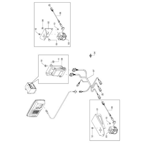 Kit de câmeras com chaveador – completo 1242382 (CONJUNTO COMPLETO)
