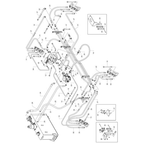 Circuito hidráulico - transmissão - 1243671 - VERSÃO - SAP-2017/7-  -0