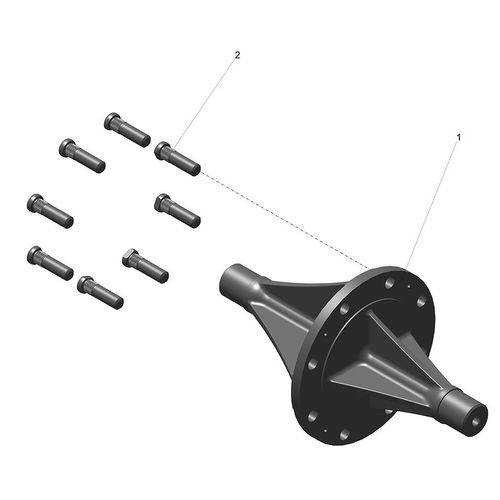 EIXO DA RODA PRENSADO 1244213 (CONJUNTO COMPLETO) EIXO DA RODA PRENSADO 1244213 (CONJUNTO COMPLETO)
