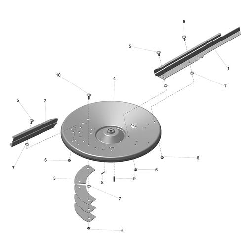 DISCO ESQUERDO EV 32-44 - MONTADO 1244314 (CONJUNTO COMPLETO) DISCO ESQUERDO EV 32-44 - MONTADO 1244314 (CONJUNTO COMPLETO)