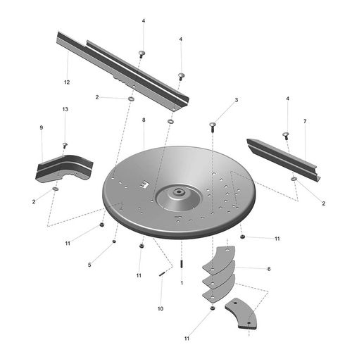 DISCO DIREITO EV 32-44 - MONTADO 1244320 (CONJUNTO COMPLETO) DISCO DIREITO EV 32-44 - MONTADO 1244320 (CONJUNTO COMPLETO)