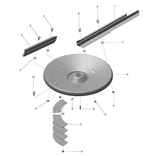 DISCO ESQUERDO EV 40-50 - MONTADO 1245136 (CONJUNTO COMPLETO) DISCO ESQUERDO EV 40-50 - MONTADO 1245136 (CONJUNTO COMPLETO)