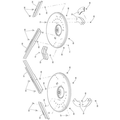 CONJ. DE PÁS EV 24-36 - REPOSIÇÃO 1245828 (CONJUNTO COMPLETO) CONJ. DE PÁS EV 24-36 - REPOSIÇÃO 1245828 (CONJUNTO COMPLETO)