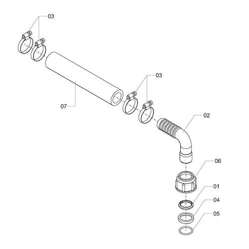CONJUNTO MANGUEIRA RETORNO 1245870 (CONJUNTO COMPLETO) CONJUNTO MANGUEIRA RETORNO 1245870 (CONJUNTO COMPLETO)