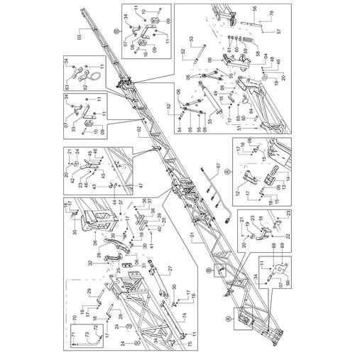 Módulo barra dir 24m espaçamento 500mm - 1245903 - VERSÃO - SAP-2017/12-  -0