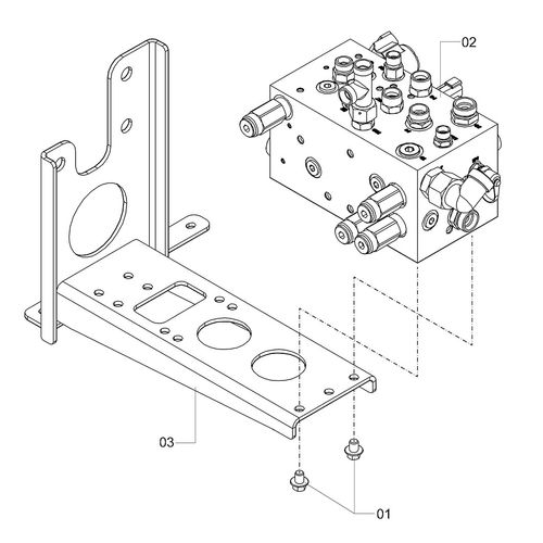 BLOCO PRINCIPAL COMPLETO 1245949 (CONJUNTO COMPLETO)
