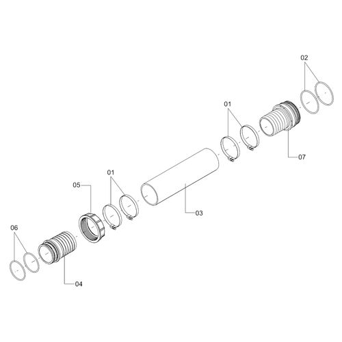CONJ. MANG. PAINEL ABAST. X TANQUE 3 CONJ. MANG. PAINEL ABAST. X TANQUE 3