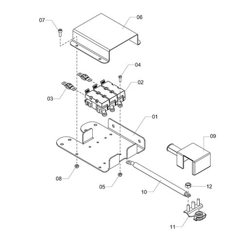 Caixa de fusiveis - 1246334 - VERSÃO - 2017/9-  -0